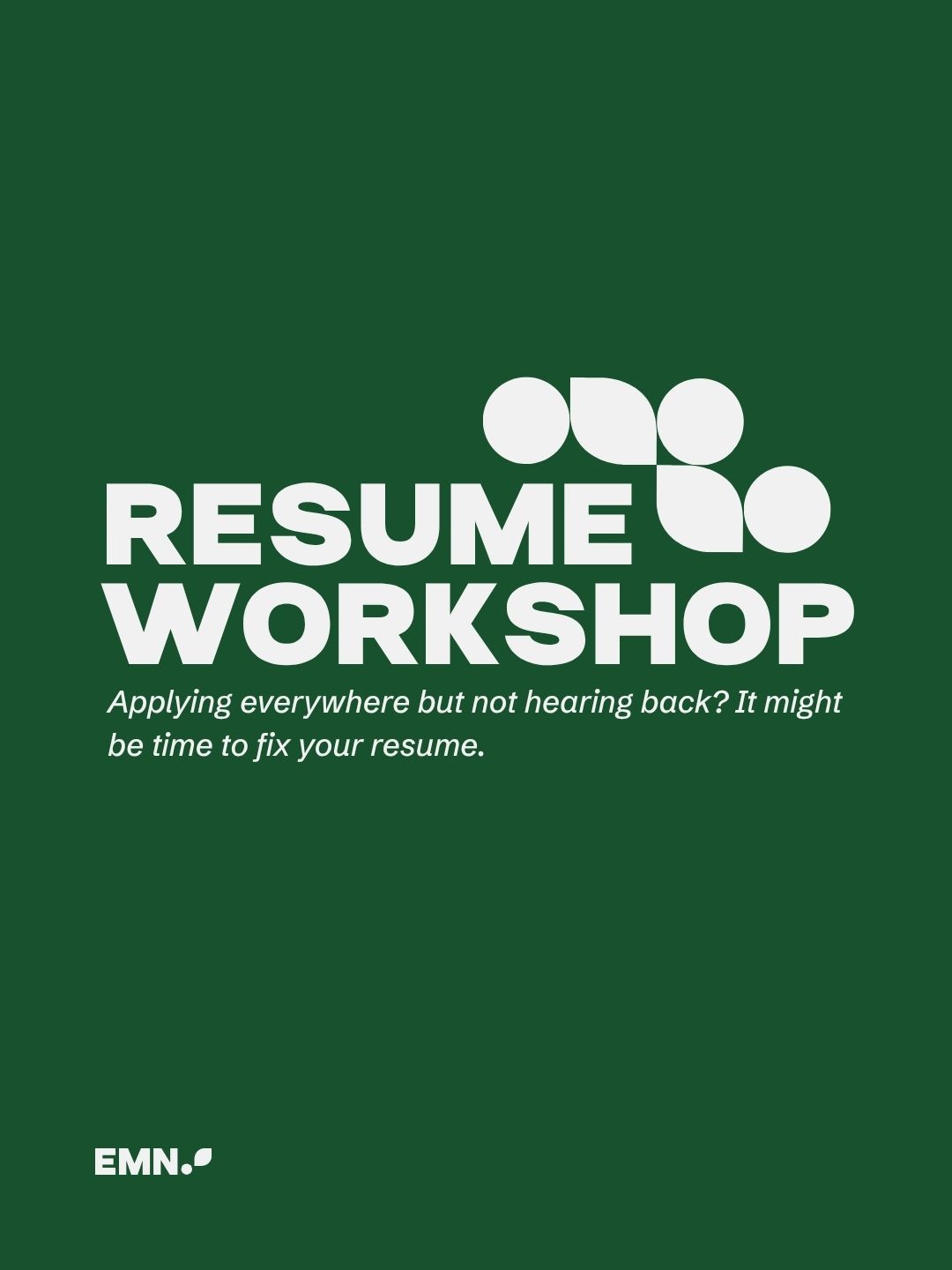 Resume Workshop